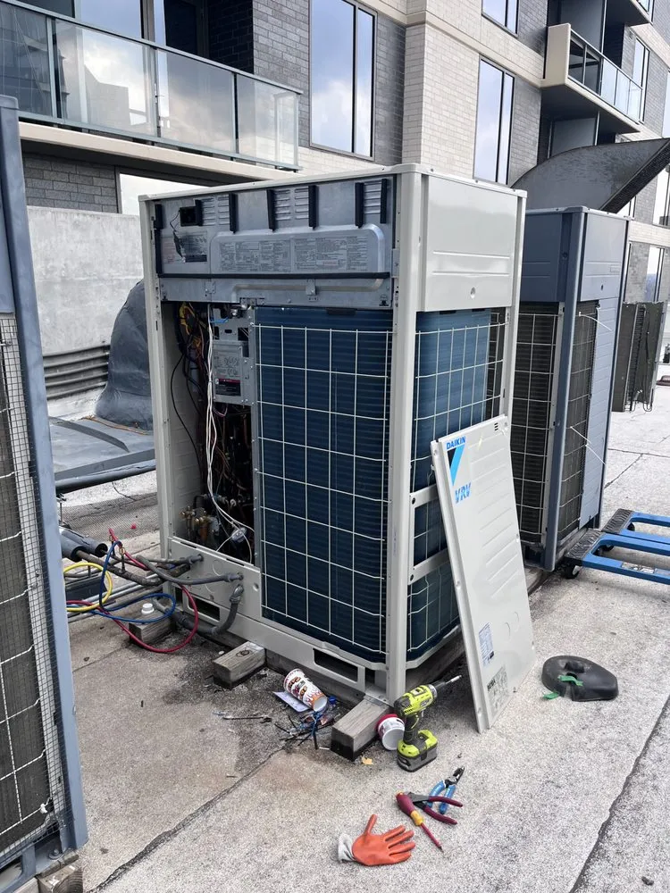 Slide of Vortex Mechanical Services