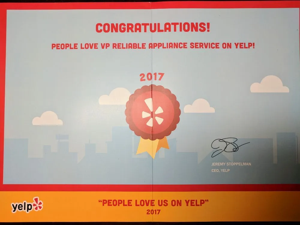 Slide of Vp Reliable Hvac And Appliance Repair