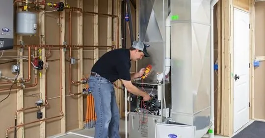 VP&L Heating & Cooling Logo