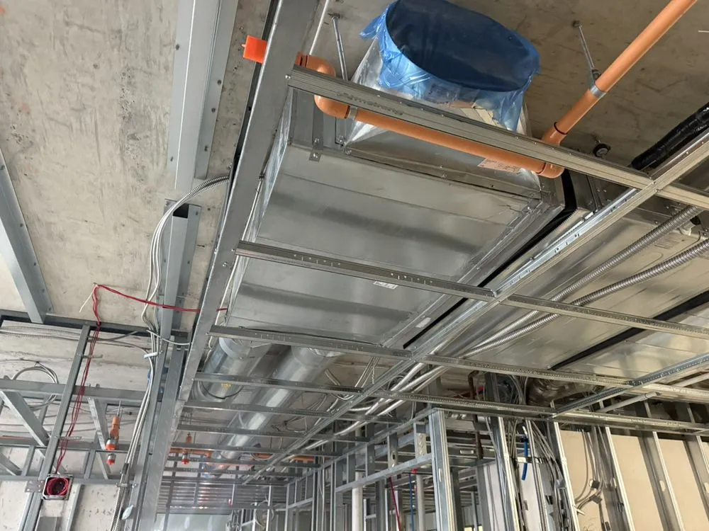 Slide of VRF Mechanical Heating & Cooling