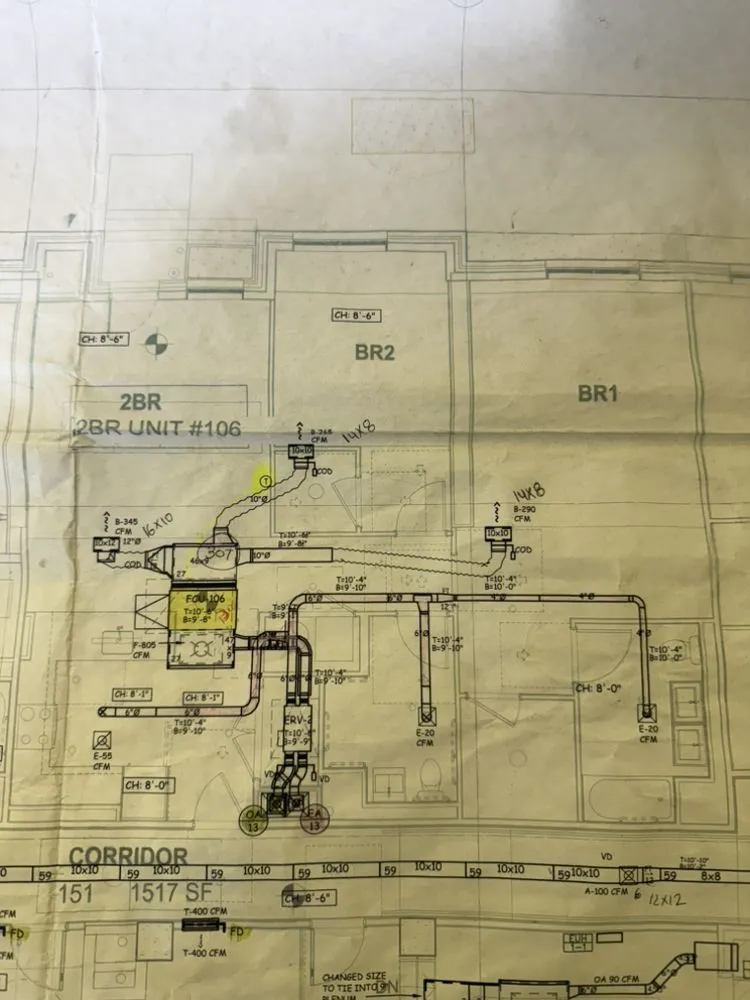 Slide of VRF Mechanical Heating & Cooling