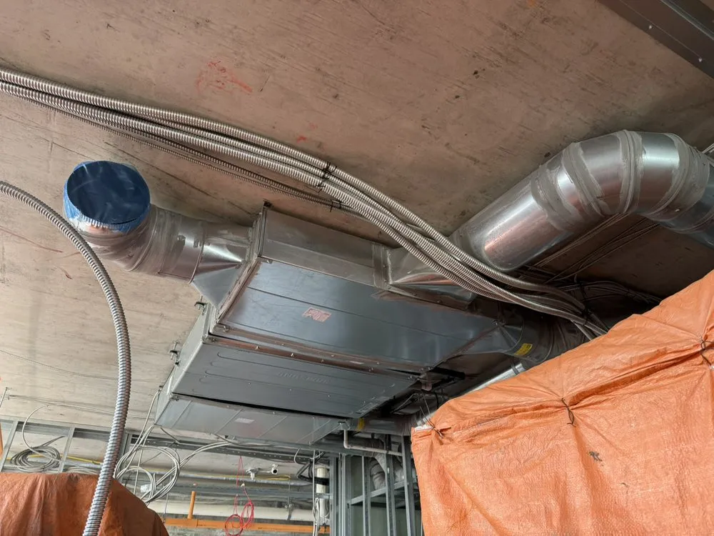 Slide of VRF Mechanical Heating & Cooling