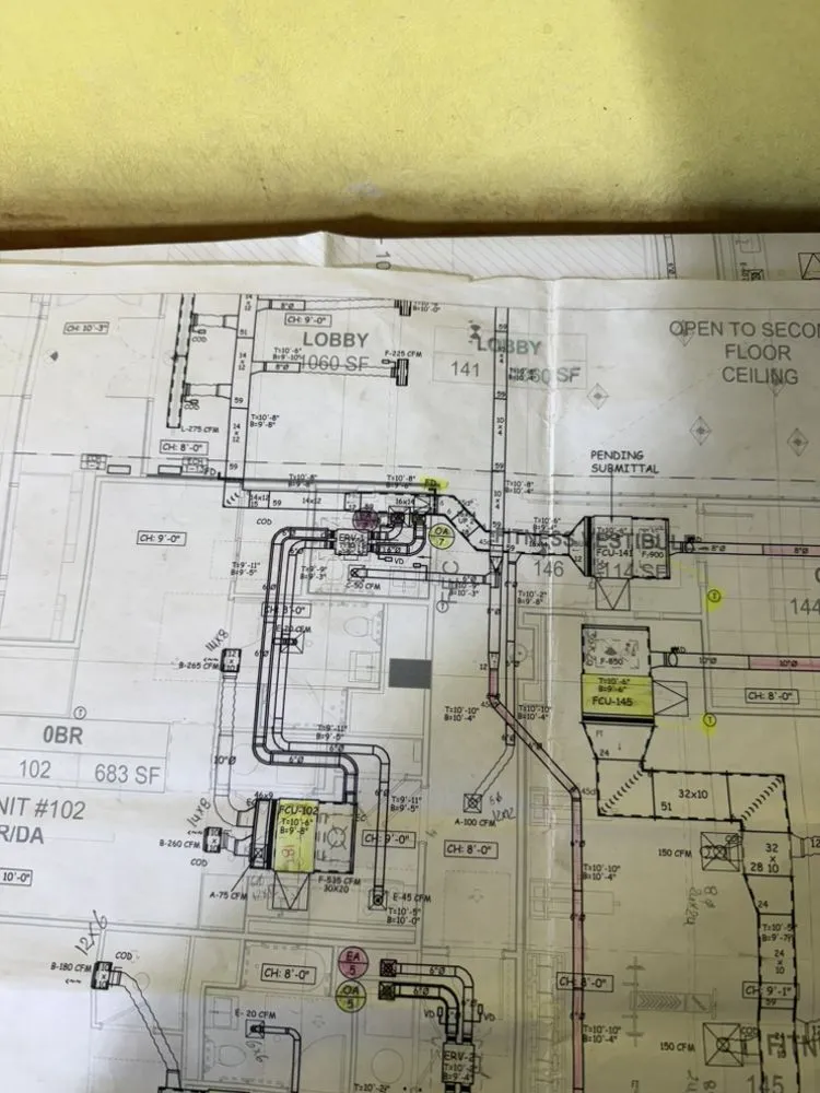 Slide of VRF Mechanical Heating & Cooling