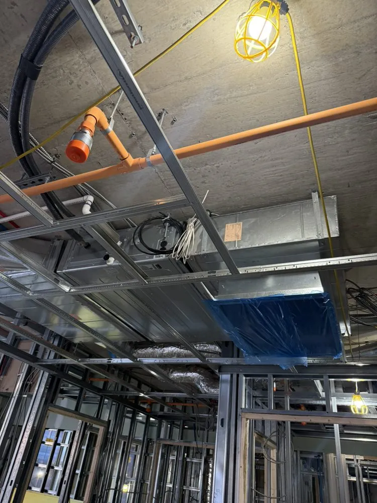 Slide of VRF Mechanical Heating & Cooling