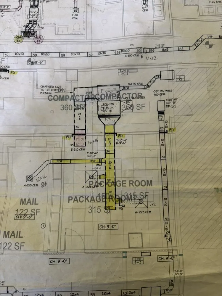Slide of VRF Mechanical Heating & Cooling