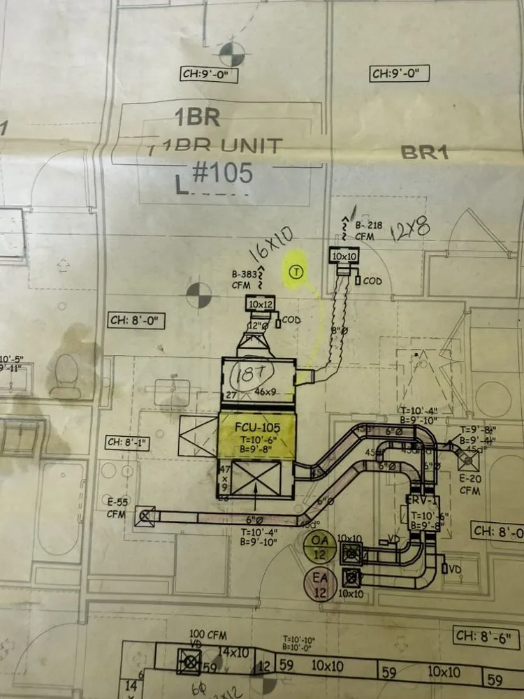 Slide of VRF Mechanical Heating & Cooling