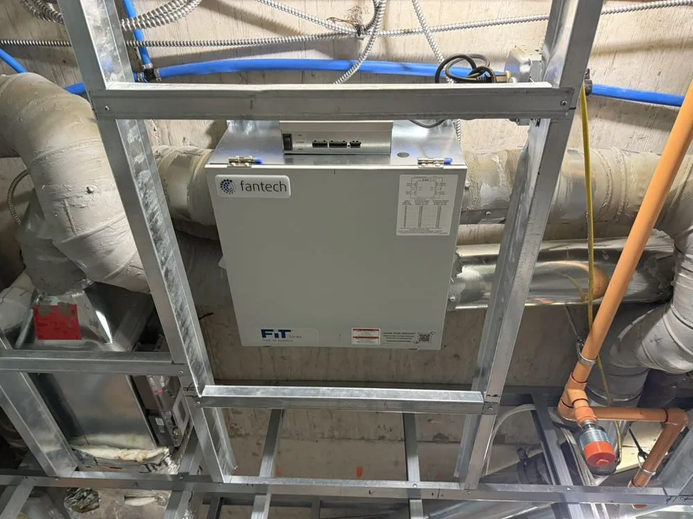 Slide of VRF Mechanical Heating & Cooling