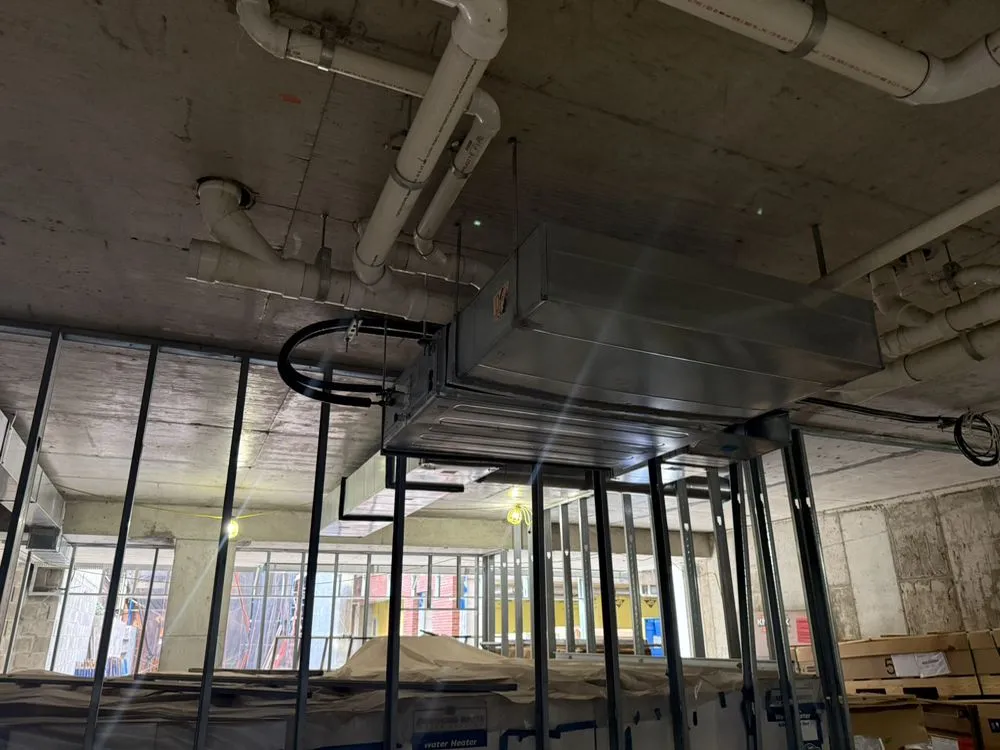 Slide of VRF Mechanical Heating & Cooling