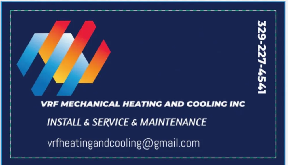 Slide of VRF Mechanical Heating & Cooling