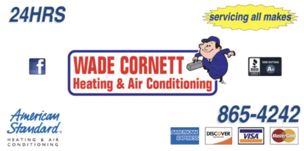 Slide of Wade Cornett Heating & Air Conditioning