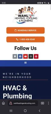 Wahl Heating & Cooling Logo