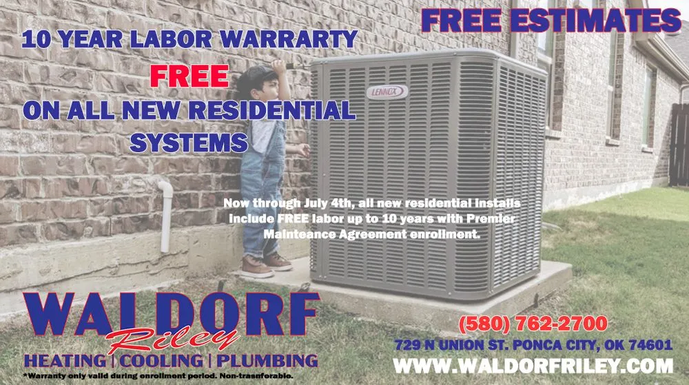 Slide of Waldorf Riley Heating & Cooling