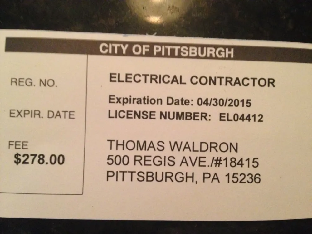 Slide of Waldron Electric