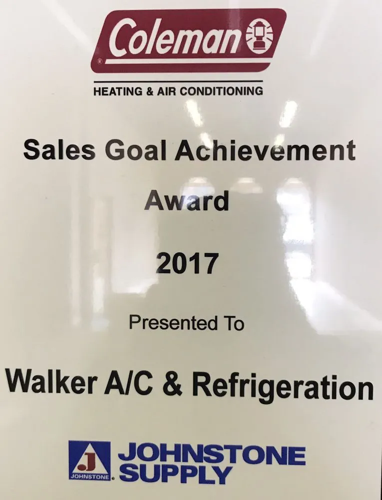 Slide of Walker Air-Conditionin Refrigeration
