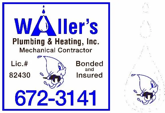 Slide of Waller's Plumbing and Heating