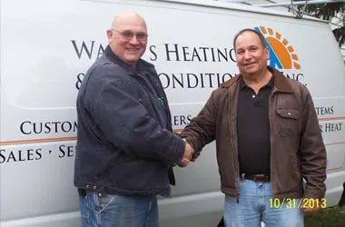 Slide of Wally's Heating & Air Conditioning