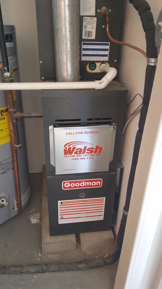 Slide of Walsh Heating and Cooling