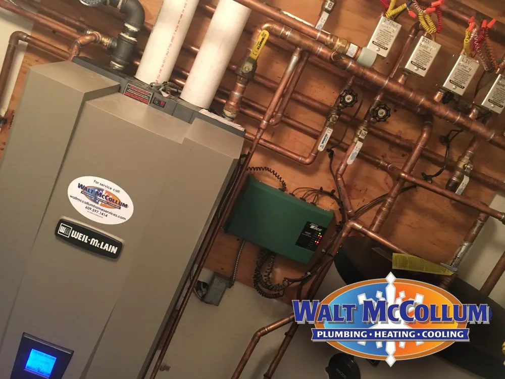 Slide of Walt McCollum Plumbing, Heating, Cooling