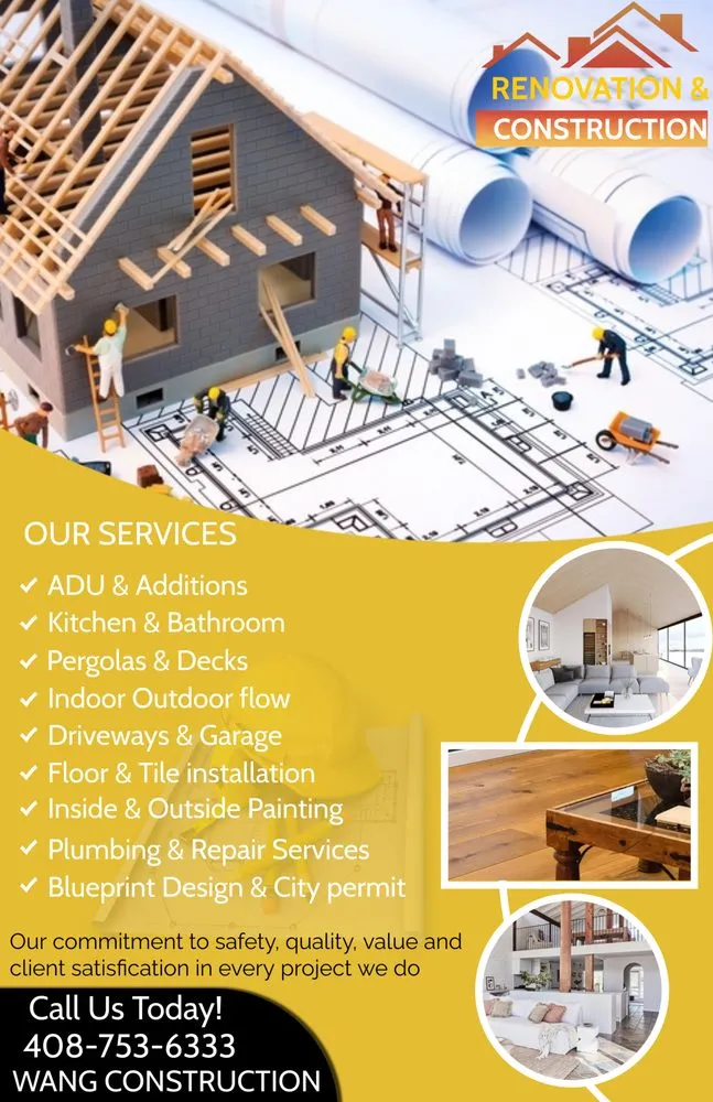 Slide of Wang Construction