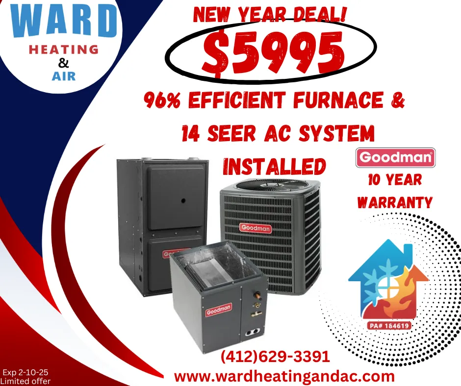 Slide of Ward Heating & Air