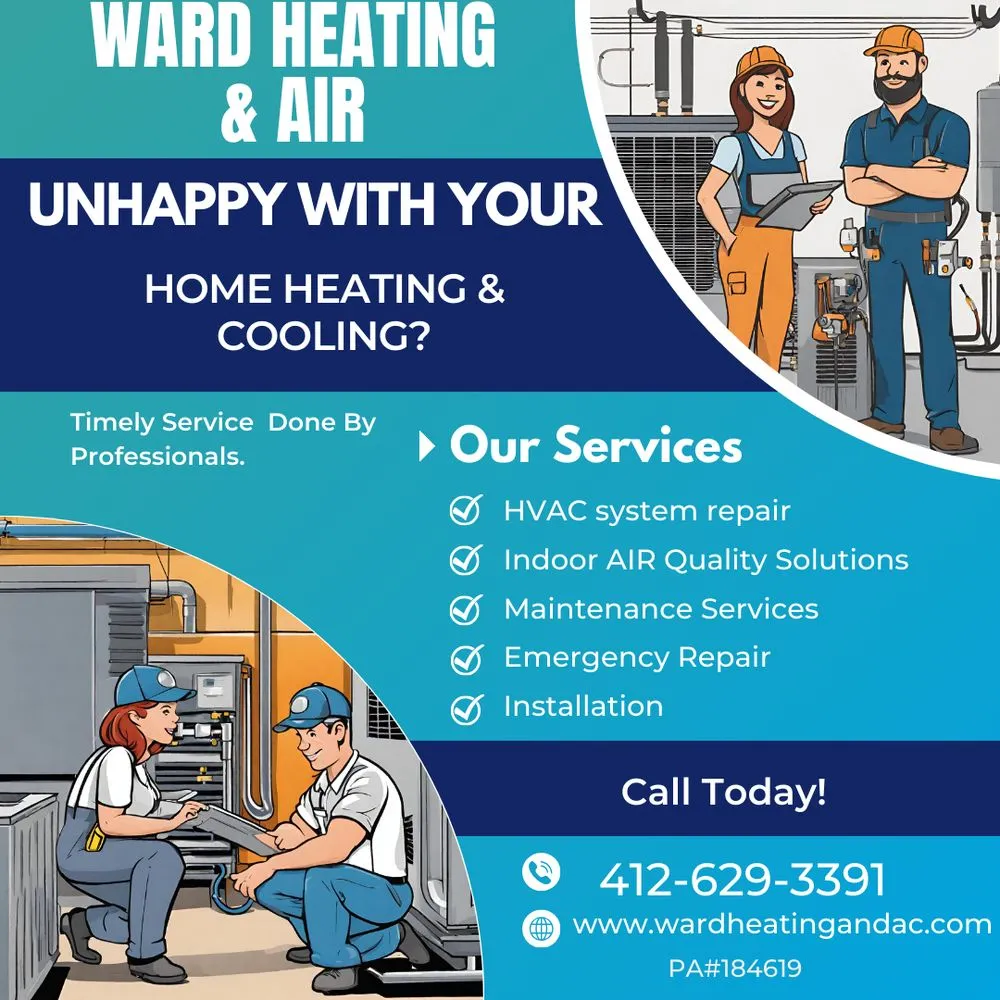 Slide of Ward Heating & Air