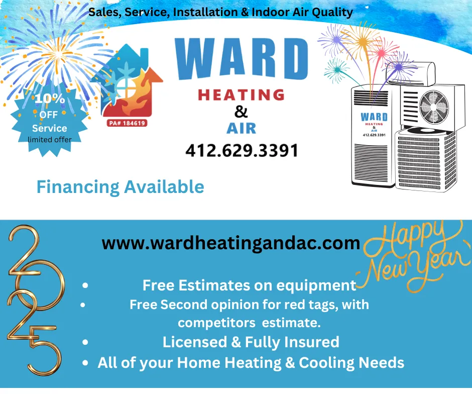 Slide of Ward Heating & Air