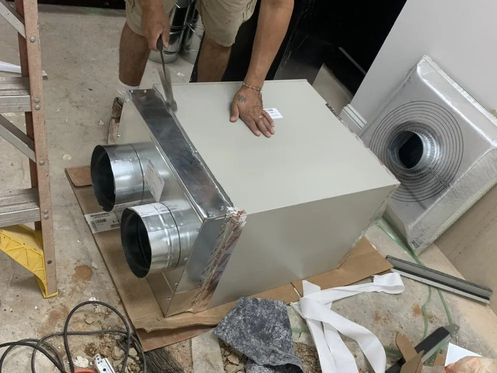 Slide of Ward heating and cooling