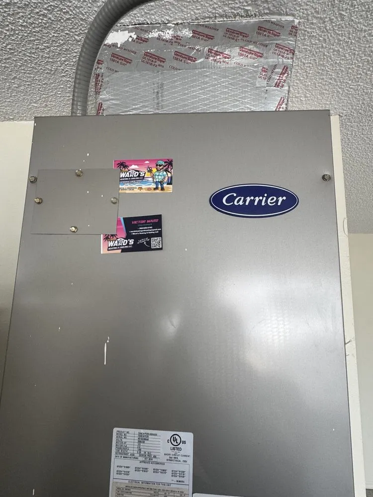 Slide of Wards Heating and Cooling