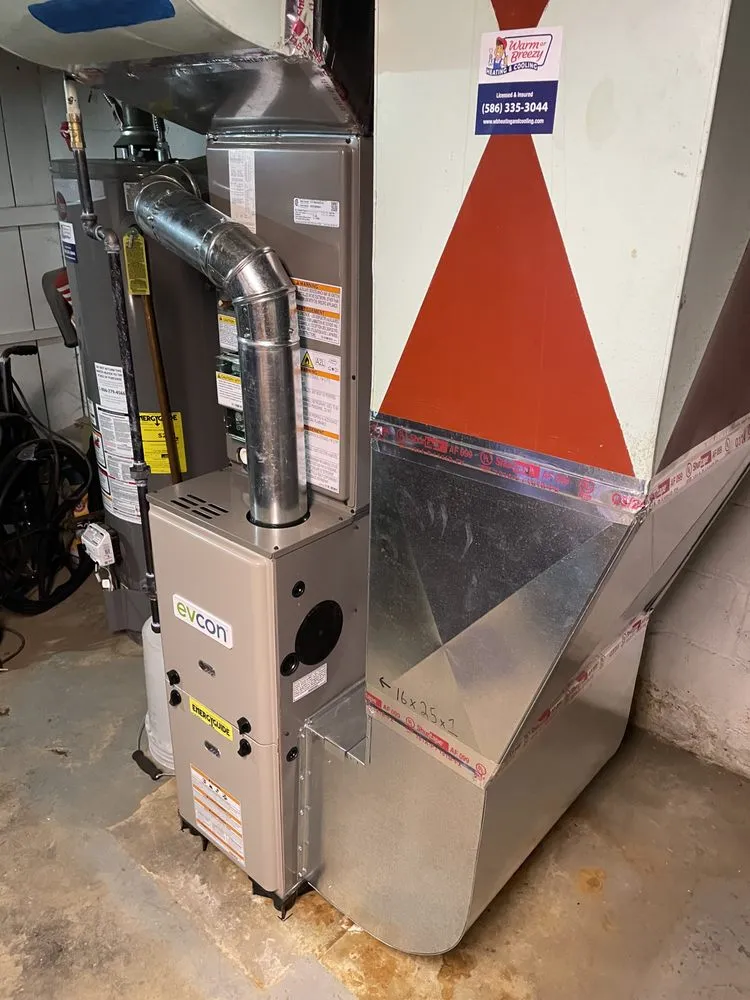 Slide of Warm or Breezy Heating & Cooling