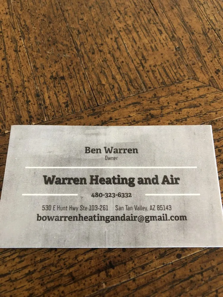 Slide of Warren Heating And Air