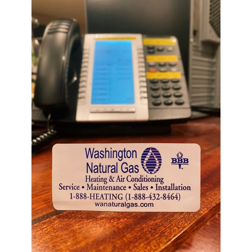 Slide of Washington Natural Gas