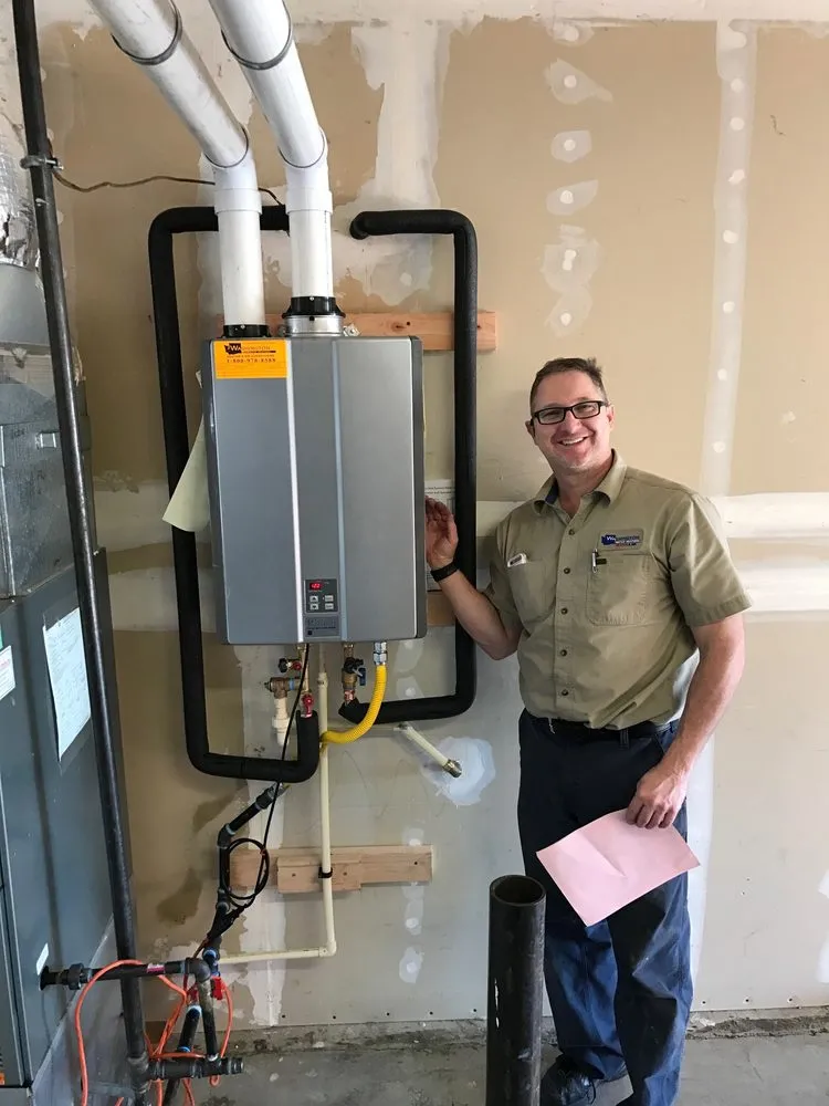Slide of Washington Water Heaters, Heating & Air Conditioning