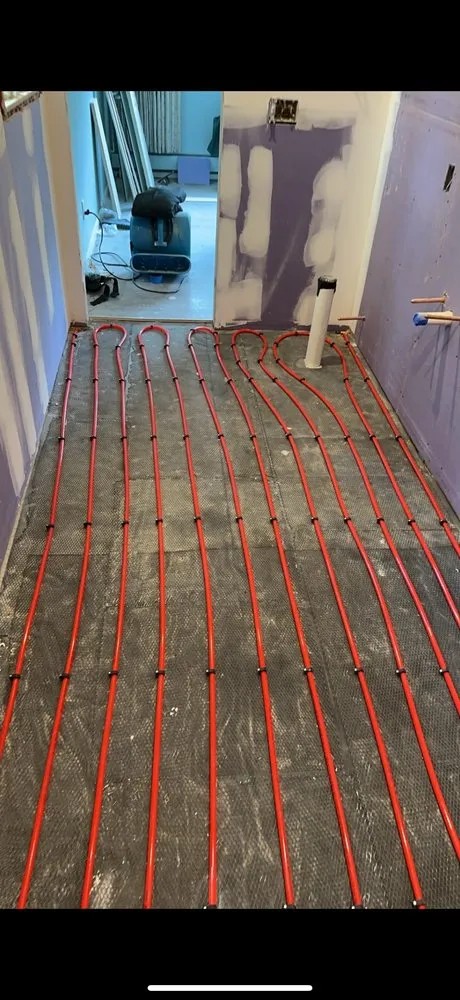 Slide of Water Flow Plumbing & Heating