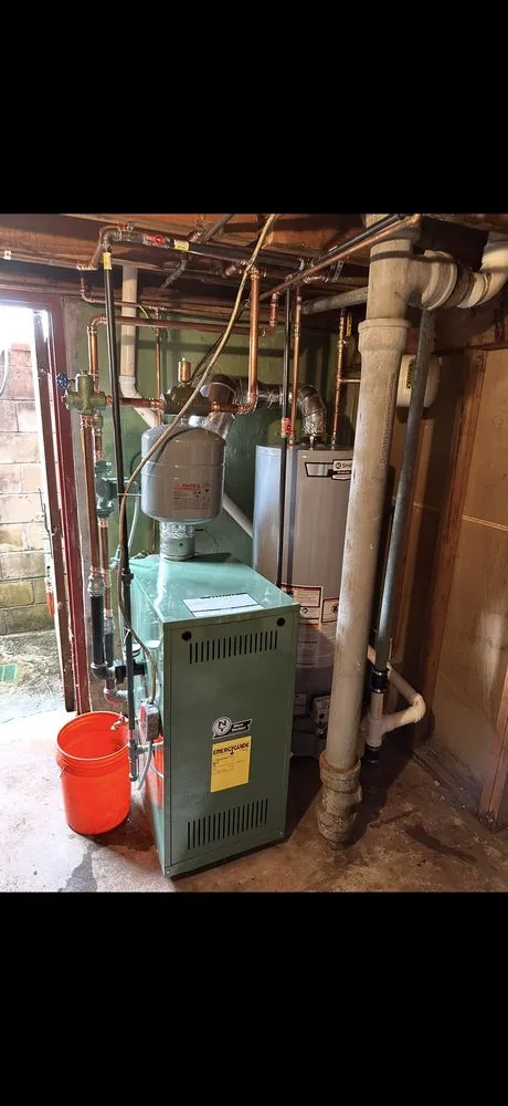 Slide of Water Flow Plumbing & Heating