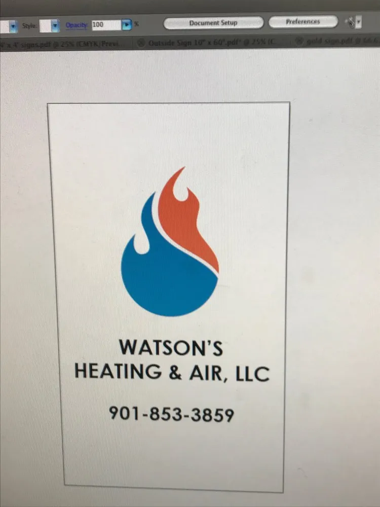 Slide of Watson’s Heating and Air