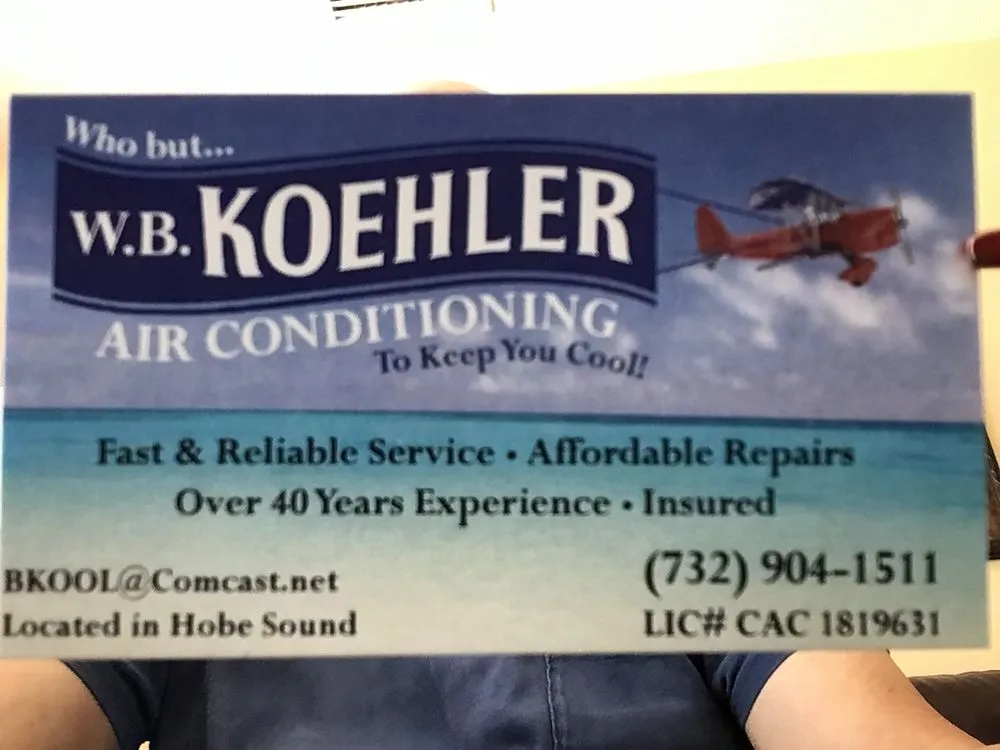 Slide of WB Koehler Air Conditioning