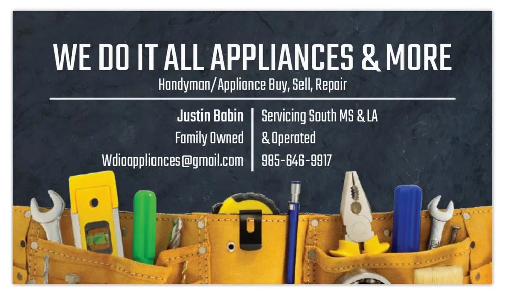 Expert air conditioning tune-up for fast service in Bay St. Louis, MS by We Do It All Appliances & More