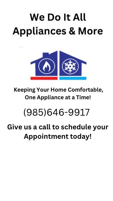 Certified HVAC installation experts serving Bay St. Louis, MS - We Do It All Appliances & More