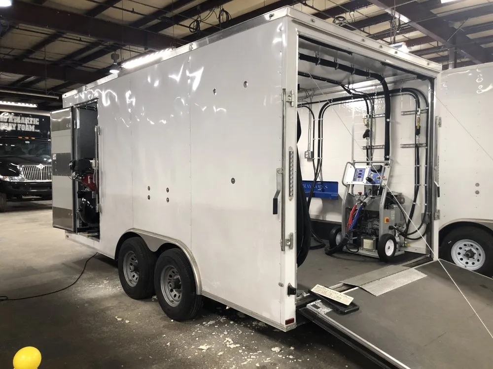 Slide of We Sprayin' Insulation