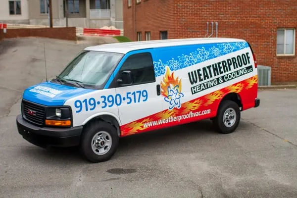 WeatherProof Heating & Cooling Logo