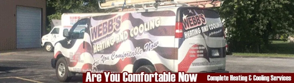 Trusted heating repair for local homeowners across Energy, IL - Webb's Heating & Air Conditioning