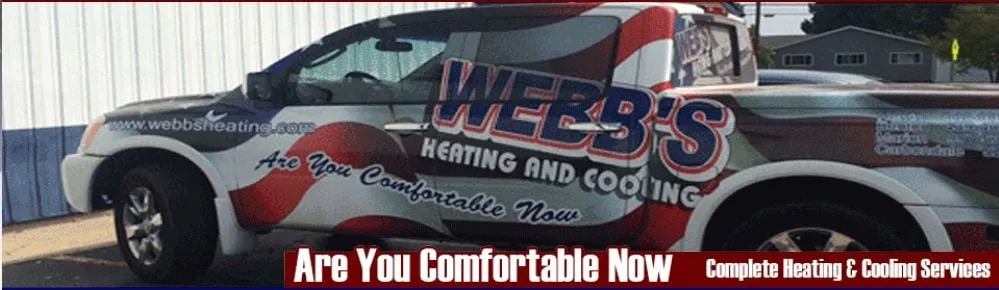 Top-rated HVAC maintenance same-day service in Energy, IL by Webb's Heating & Air Conditioning
