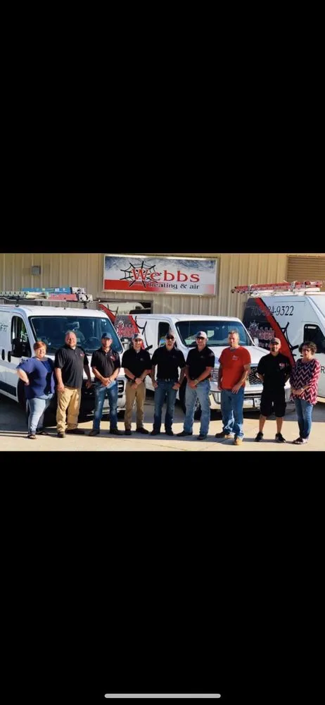 Slide of Webb's Heating and Air