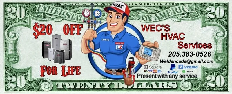 Slide of WEC’s HVAC Services