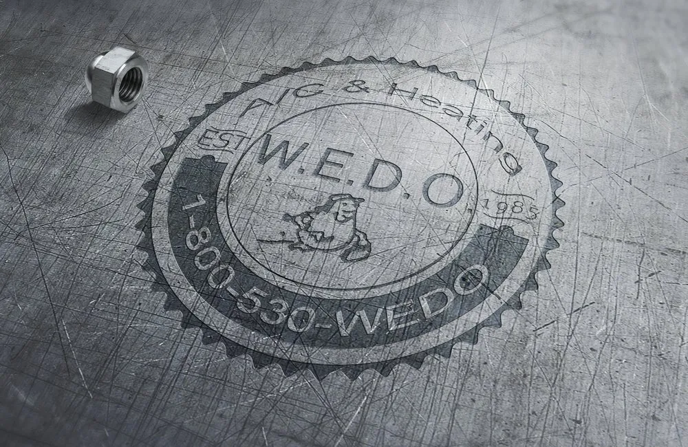 Slide of W.E.D.O. A/C & Heat