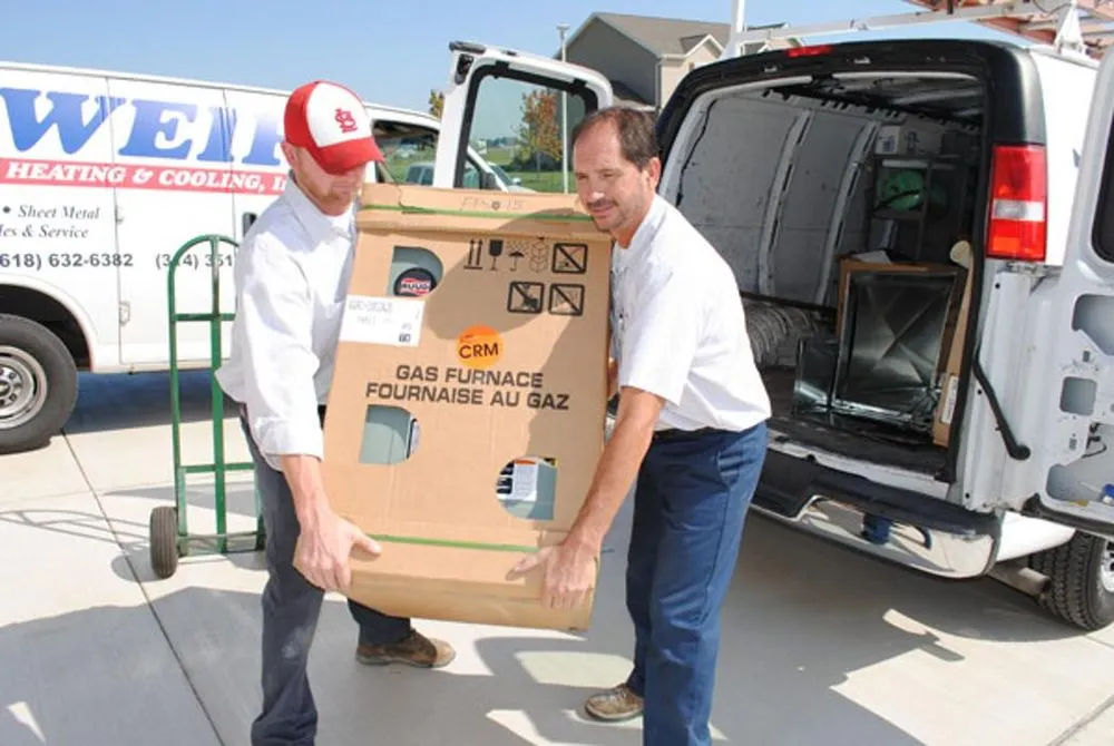 Slide of Weir Heating & Cooling