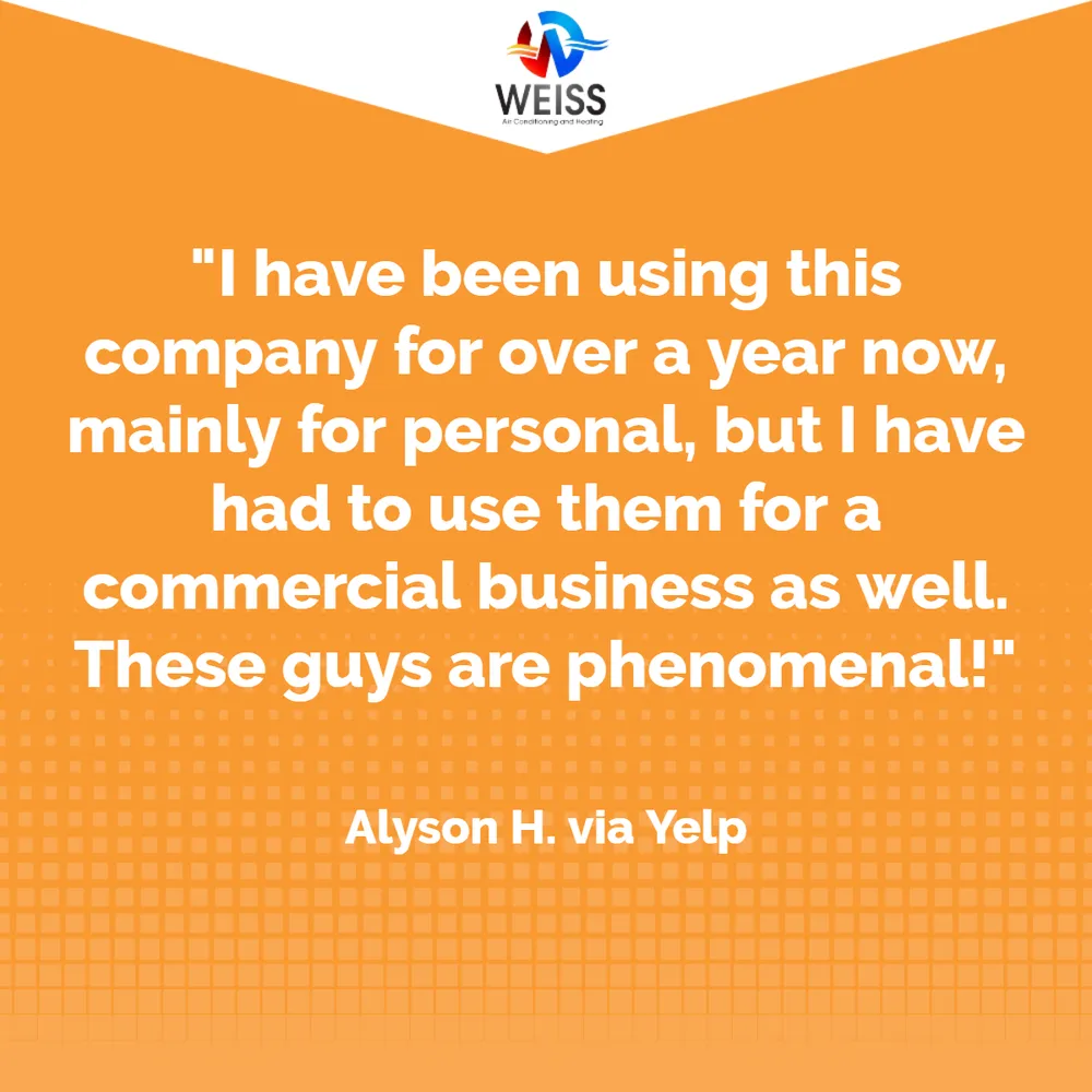 Slide of Weiss Air Conditioning and Heating