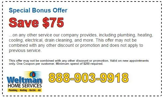 Slide of Weltman Home Services