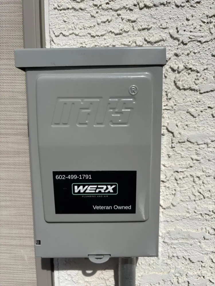 Slide of Werx Plumbing and Air