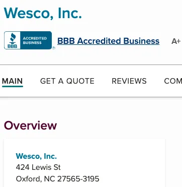 Slide of Wesco Heating And Air Conditioning
